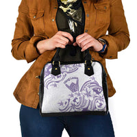 Aloha Hawaii Shaka Shoulder Handbag Hang Loose Purple Version - Polynesian Pride