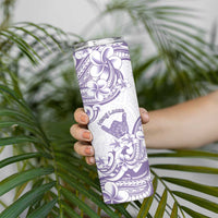 Aloha Hawaii Shaka Skinny Tumbler Hang Loose Purple Version - Polynesian Pride