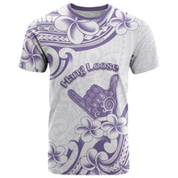 Aloha Hawaii Shaka T Shirt Hang Loose Purple Version - Polynesian Pride