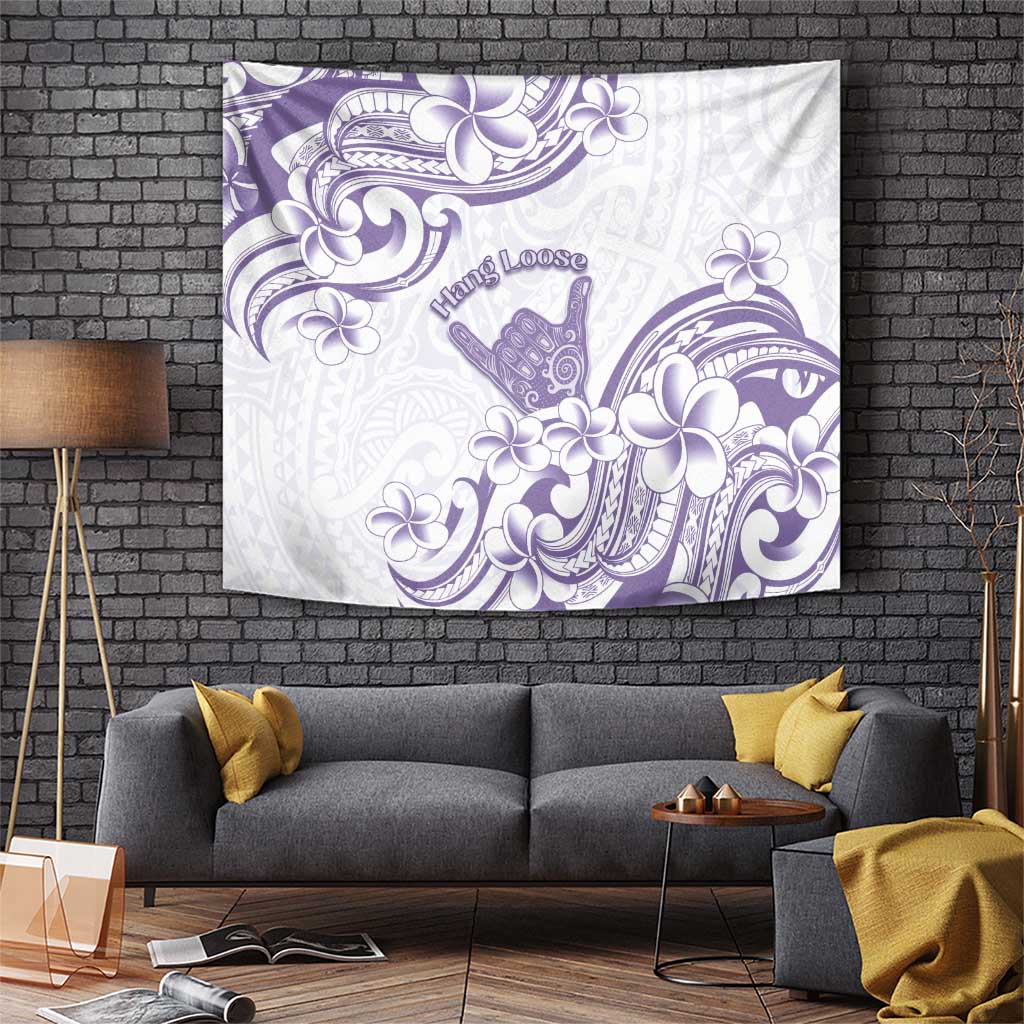 Aloha Hawaii Shaka Tapestry Hang Loose Purple Version DT05 Purple - Polynesian Pride
