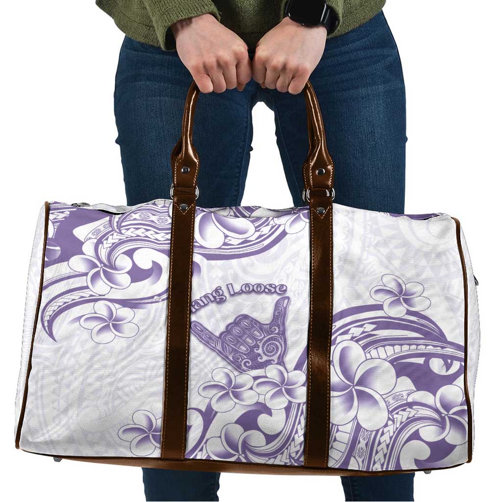 Aloha Hawaii Shaka Travel Bag Hang Loose Purple Version DT05 Purple - Polynesian Pride