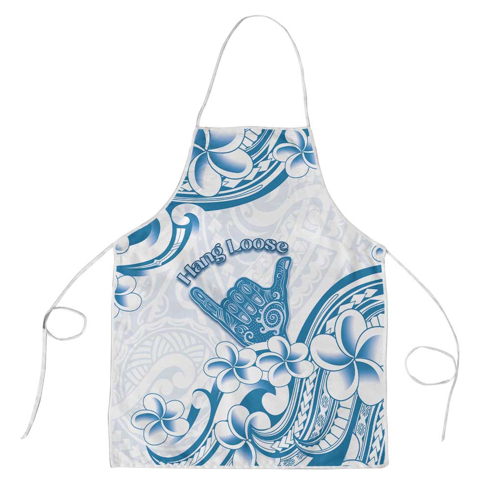 Aloha Hawaii Shaka Apron Hang Loose Blue Version DT05 Blue - Polynesian Pride