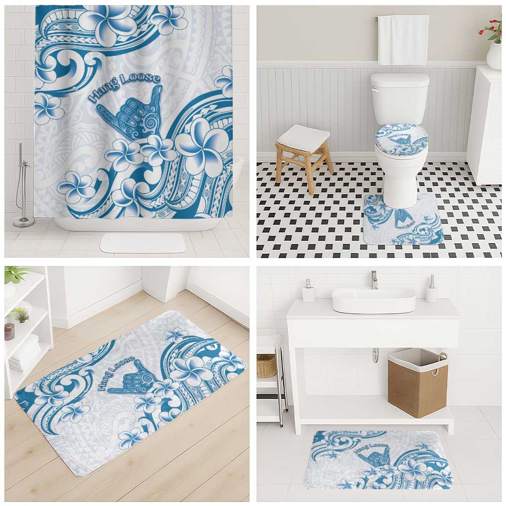 Aloha Hawaii Shaka Bathroom Set Hang Loose Blue Version - Polynesian Pride