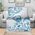 Aloha Hawaii Shaka Blanket Hang Loose Blue Version - Polynesian Pride