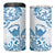 Aloha Hawaii Shaka 4 in 1 Can Cooler Tumbler Hang Loose Blue Version - Polynesian Pride