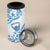 Aloha Hawaii Shaka 4 in 1 Can Cooler Tumbler Hang Loose Blue Version - Polynesian Pride