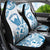 Aloha Hawaii Shaka Car Seat Cover Hang Loose Blue Version - Polynesian Pride