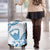 Aloha Hawaii Shaka Luggage Cover Hang Loose Blue Version - Polynesian Pride