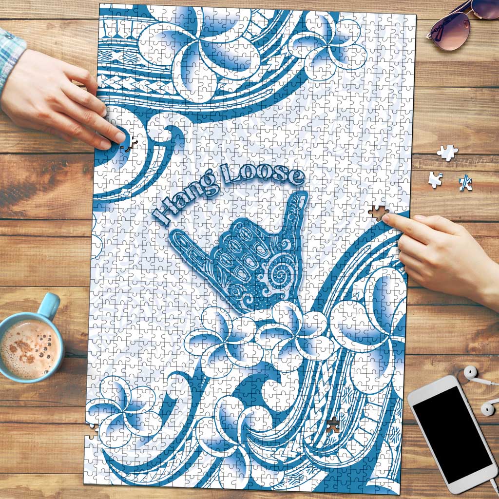 Aloha Hawaii Shaka Puzzle Hang Loose Blue Version DT05 Blue - Polynesian Pride
