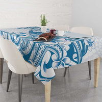 Aloha Hawaii Shaka Tablecloth Hang Loose Blue Version - Polynesian Pride