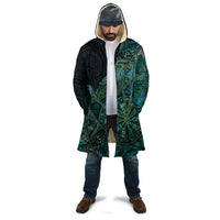 Personalised New Zealand Dart Cloak Maori Fern With Paua Shell - Polynesian Pride