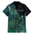 Personalised New Zealand Dart Hawaiian Shirt Maori Fern With Paua Shell - Polynesian Pride