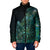 Personalised New Zealand Dart Padded Jacket Maori Fern With Paua Shell - Polynesian Pride