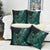 New Zealand Dart Pillow Cover Maori Fern With Paua Shell - Polynesian Pride
