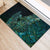 New Zealand Dart Rubber Doormat Maori Fern With Paua Shell - Polynesian Pride