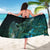 New Zealand Dart Sarong Maori Fern With Paua Shell - Polynesian Pride