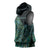 Personalised New Zealand Dart Sleeveless Hoodie Maori Fern With Paua Shell - Polynesian Pride