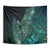 New Zealand Dart Tapestry Maori Fern With Paua Shell - Polynesian Pride