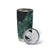 Personalised New Zealand Dart Tumbler Cup Maori Fern With Paua Shell - Polynesian Pride