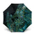 New Zealand Dart Umbrella Maori Fern With Paua Shell - Polynesian Pride
