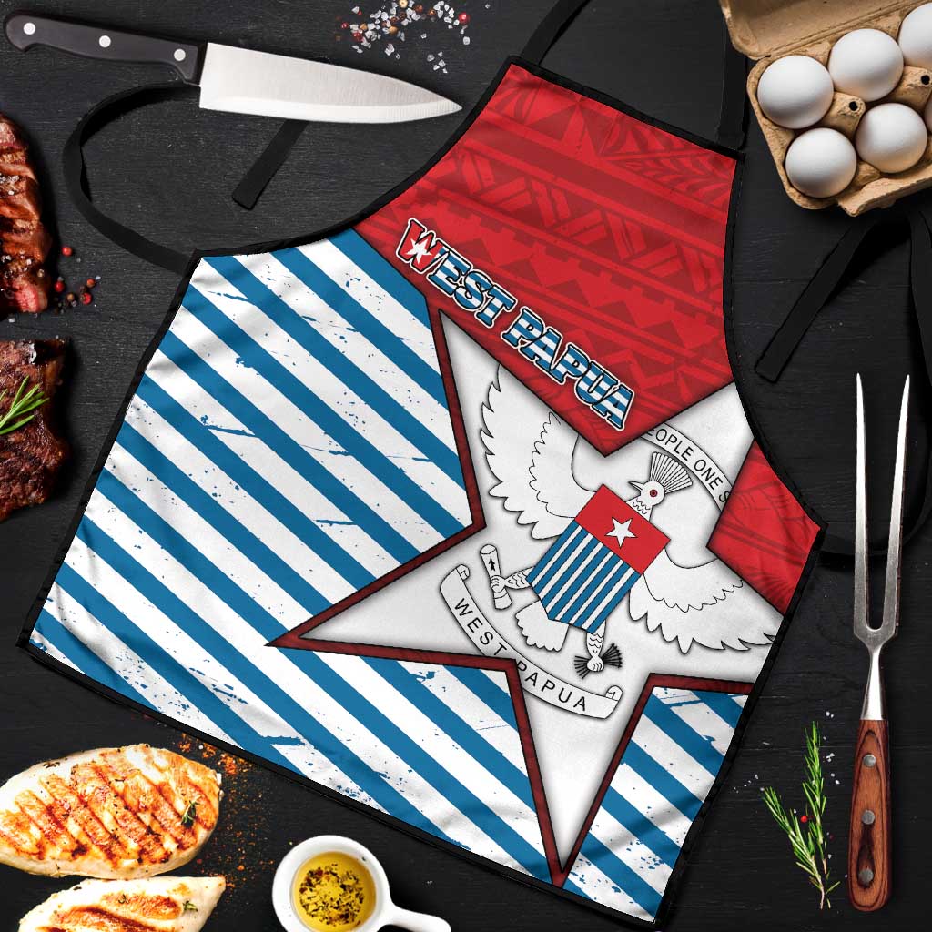 West Papua Morning Star Apron One People One Soul - Polynesian Pride