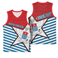West Papua Morning Star Basketball Jersey One People One Soul - Polynesian Pride