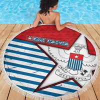 West Papua Morning Star Beach Blanket One People One Soul - Polynesian Pride