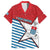 West Papua Morning Star Family Matching Long Sleeve Bodycon Dress and Hawaiian Shirt One People One Soul - Polynesian Pride