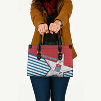 West Papua Morning Star Leather Bag One People One Soul - Polynesian Pride