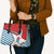 West Papua Morning Star Leather Bag One People One Soul - Polynesian Pride