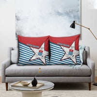 West Papua Morning Star Pillow Cover One People One Soul - Polynesian Pride