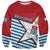 West Papua Morning Star Sweatshirt One People One Soul - Polynesian Pride
