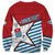 West Papua Morning Star Sweatshirt One People One Soul - Polynesian Pride