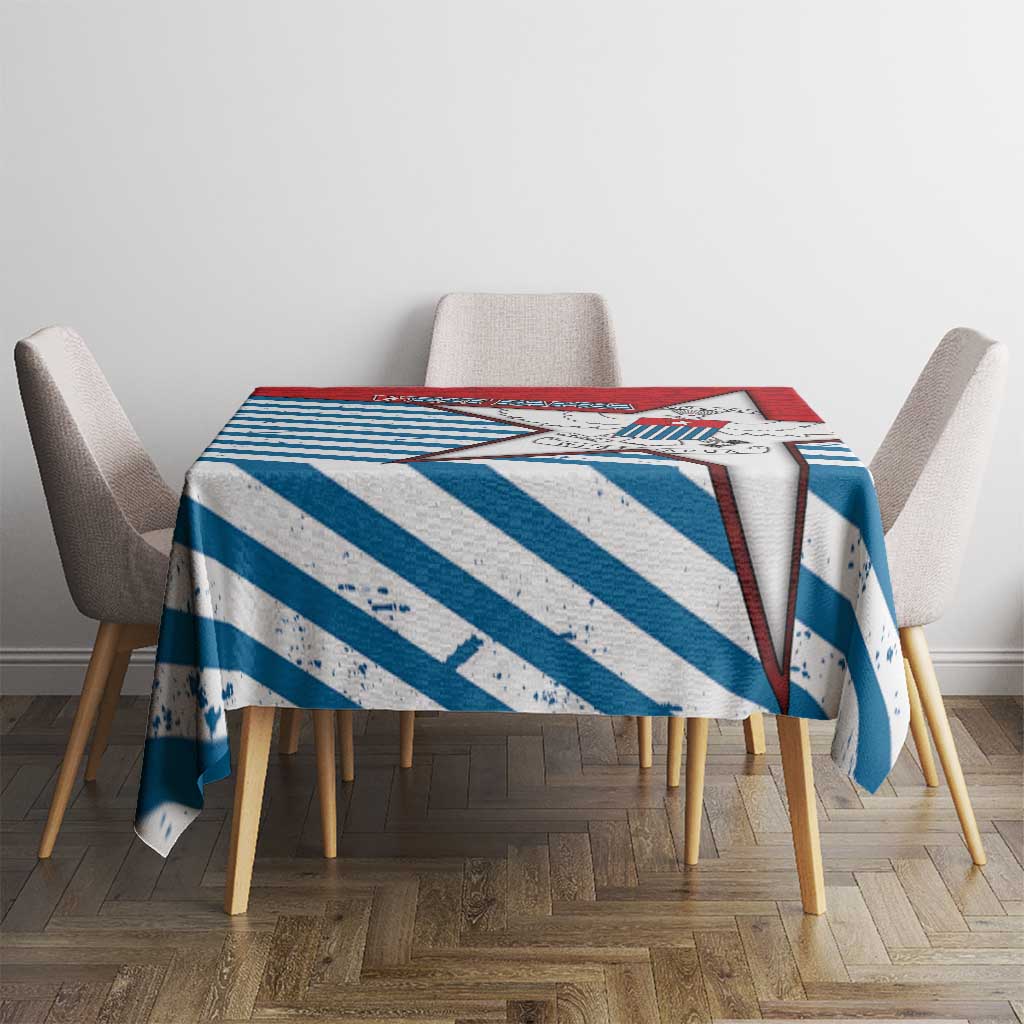 West Papua Morning Star Tablecloth One People One Soul - Polynesian Pride
