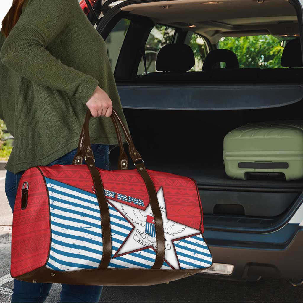 West Papua Morning Star Travel Bag One People One Soul - Polynesian Pride