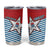 West Papua Morning Star Tumbler Cup One People One Soul - Polynesian Pride