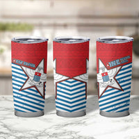 West Papua Morning Star Tumbler Cup One People One Soul - Polynesian Pride