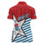 West Papua Morning Star Women Polo Shirt One People One Soul - Polynesian Pride