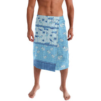 Hawaii Christmas In July Lavalava Sky Blue Mele Kalikimaka Sea Animals