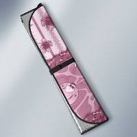 Hawaii Christmas In July Auto Sun Shade Dusty Pink Mele Kalikimaka Sea Animals