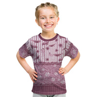Hawaii Christmas In July Kid T Shirt Dusty Pink Mele Kalikimaka Sea Animals
