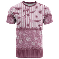 Hawaii Christmas In July T Shirt Dusty Pink Mele Kalikimaka Sea Animals