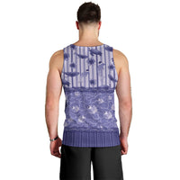 Hawaii Christmas In July Men Tank Top Amethyst Purple Mele Kalikimaka Sea Animals