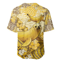 Hawaii Banana Seal Baseball Jersey Ilio Holo I Ka Uaua Aloha