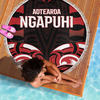 Aotearoa Ngapuhi Beach Blanket Maori Pattern New Zealand - Polynesian Pride