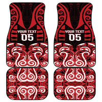 Aotearoa Ngapuhi Car Mats Maori Pattern New Zealand - Polynesian Pride