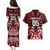 Custom Aotearoa Ngapuhi Couples Matching Puletasi and Hawaiian Shirt Maori Pattern New Zealand - Polynesian Pride