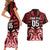 Custom Aotearoa Ngapuhi Couples Matching Short Sleeve Bodycon Dress and Hawaiian Shirt Maori Pattern New Zealand - Polynesian Pride