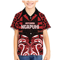 Custom Aotearoa Ngapuhi Family Matching Mermaid Dress and Hawaiian Shirt Maori Pattern New Zealand - Polynesian Pride