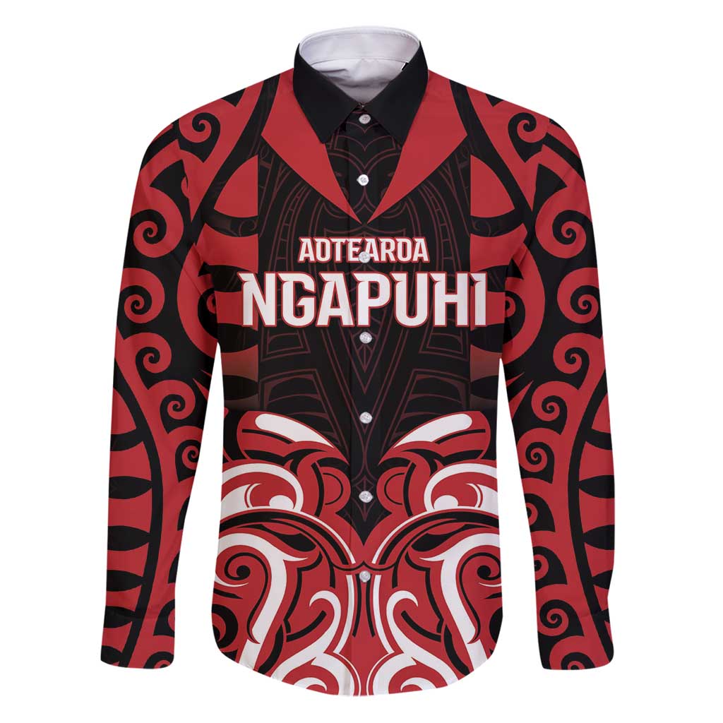 Custom Aotearoa Ngapuhi Family Matching Puletasi and Hawaiian Shirt Maori Pattern New Zealand - Polynesian Pride